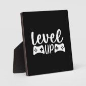 Level-up, Motivatie videospel, gamer, game P Fotoplaat (Voorkant)