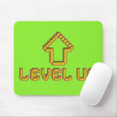Level Up Pixel Muismat Retro Gamer (Met muis)