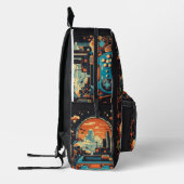 Level Up-rugzak | Gaming & School Sporttas Bedrukte Rugzak (Links)