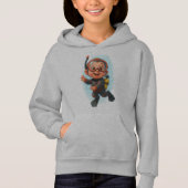 Level Up Stijl: Retro Gamer Hoodie  (Voorkant)