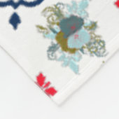 Level Up Uw Mode Spel met Prachtige, Bloemen P Fleece Deken (Hoek)