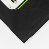 Level Up Verjaardagsvideo Game - Clic Fit  Fleece Deken (Hoek)