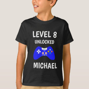Level Up Video Game Controller Verjaardag Kinder T-shirt
