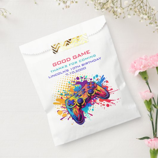 Level-up videogamecontroller bedankzakje (Gezegeld)