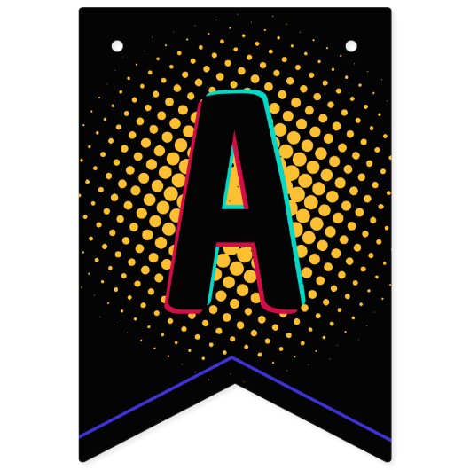 Level-up videogamecontroller vlaggetjes (Derde vlag)