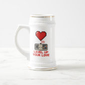 Level Up Your Love, Retro Pixel Gaming Design Bierpul (Links)