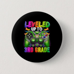 Leveled tot 3e leerjaar Gamer Ck naar school eerst Ronde Button 5,7 Cm