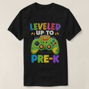 Leveled tot Pre-K Gamer Back to School Boys T-shirt