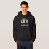 Leveled Up To 4th Grade Video Game Controller Game Hoodie (Voorkant volledig)