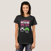 Leveled Up To Big Sister 2023 Cute Im Going To Be  T-shirt (Voorkant volledig)