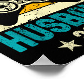 Leveled Up To Husband 2026 Newlywed Groom Just Mar Poster (Hoek)