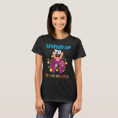 Leveled Up To Pre Kindergarten Gamer Kid Graduate T-shirt (Voorkant volledig)