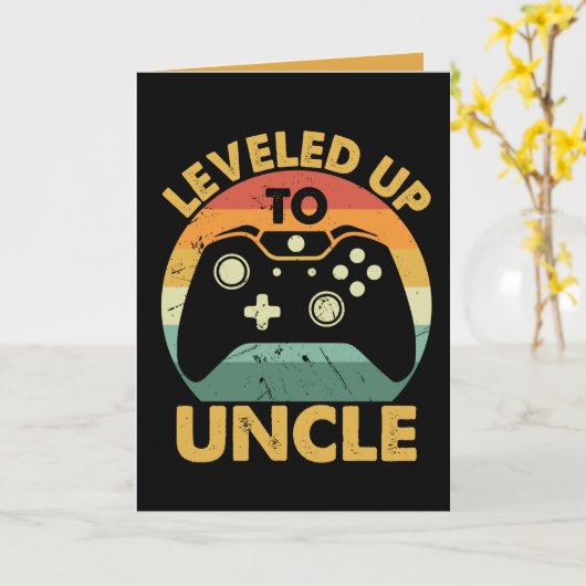 Leveled Up to Uncle Kaart (Gele Bloem)