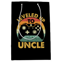 Leveled Up to Uncle Medium Cadeauzakje