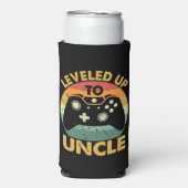 Leveled Up to Uncle Seltzer Blikjeskoeler (Seltzer Voorkant)