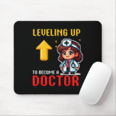 Leveling Up Doctor Ck To School Funny Gamer Girls  Muismat (Met muis)