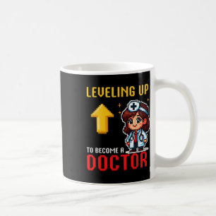 Leveling Up Dokter Ck Naar School Grappige Gamer M Koffiemok