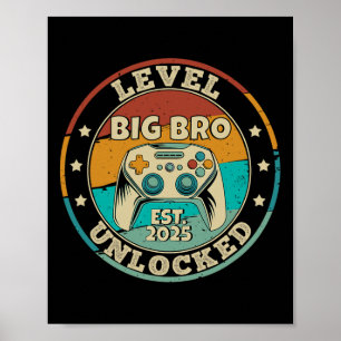 Leveling Up naar Big Brother 2025 Niveau Ontgrende Poster