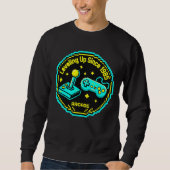 Leveling Up Sinds 1985 Arcade T-shirt (Voorkant)