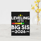Leveling Up To Big Sis Est 2026 New Big Sister 202 Kaart (Gele Bloem)
