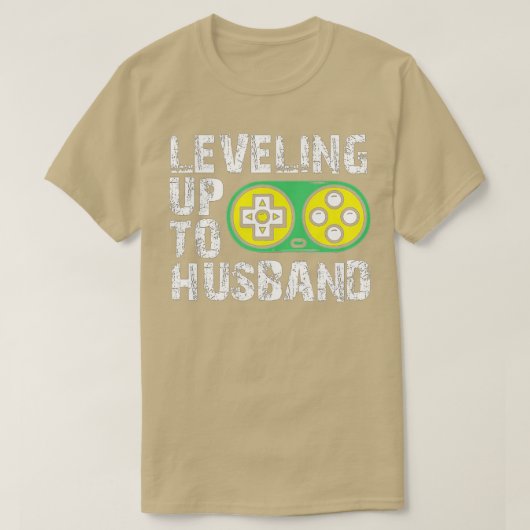 Leveling Up To Husband  (10)  T-shirt (Design voorkant)