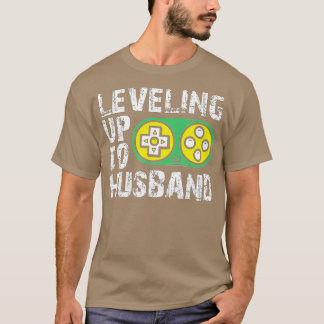 Leveling Up To Husband  (10)  T-shirt