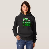 Leveling Up To Husband Gamer Boyfriend Game Contro Hoodie (Voorkant volledig)