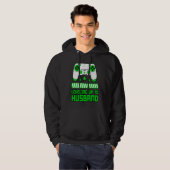 Leveling Up To Husband Gamer Boyfriend Game Contro Hoodie (Voorkant volledig)