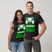 Leveling Up To Husband Gamer Boyfriend Game Contro T-shirt (Unisex)