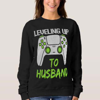 Leveling Up To Husband  vrijgezellenfeest mannen v Trui