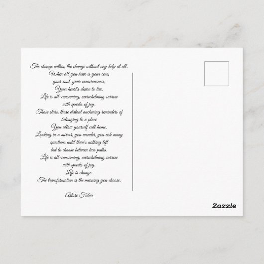 Levels of Transformation Briefkaart (Achterkant)