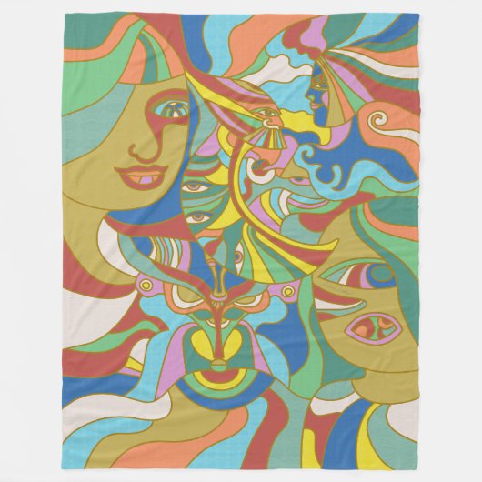 Levels of Transformation Fleece Deken (Voorkant)