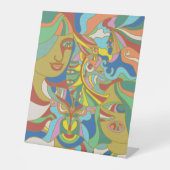 Levels of Transformation Reclamebord Met Voetstuk (Voorkant)