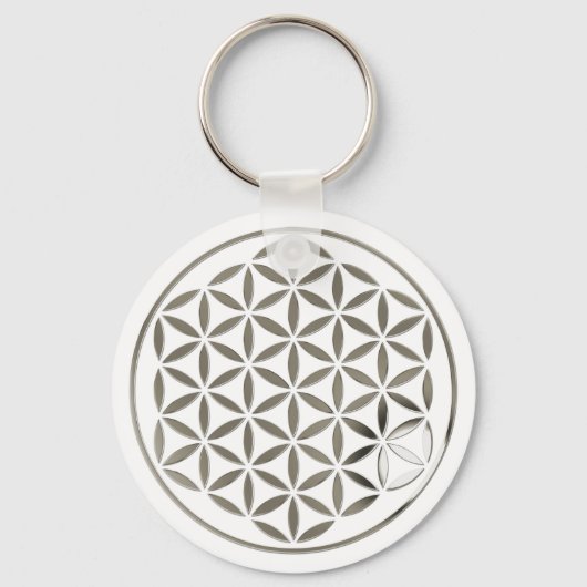 Leven 1 - Zilverstempel Sleutelhanger (Voorkant)