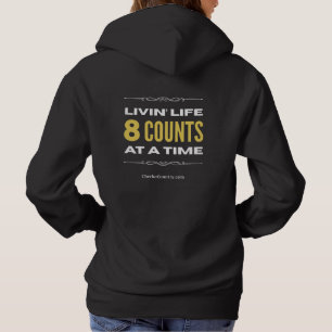 "Leven 8 Tellen per Tijd" Hoodie