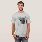 Leven aan de rand t-shirt (Voorkant volledig)