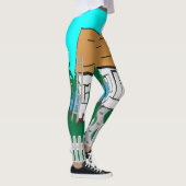 Leven aan het strand leggings (Rechts)