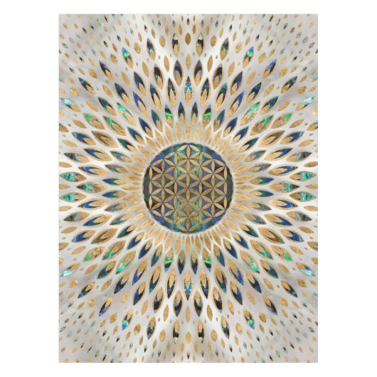 Leven - Abalone Shell en Pearl Tafelkleed (Voorkant)