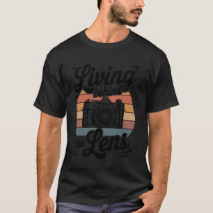 Leven Achter De Lens Grappige Fotograaf Fotografie T-shirt