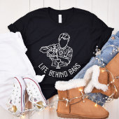Leven achter de tralies, barman, grappig bartendin t-shirt