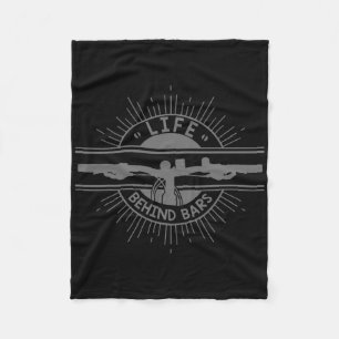 Leven Achter Rs Mountainbike Fietser Cadeau Fleece Deken