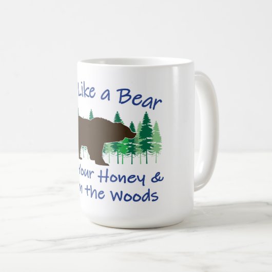 Leven als een Beer Koffiemok (Voorkant rechts)