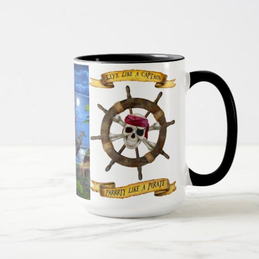 LEVEN ALS EEN CAPTAINEPARTIJ ZOALS EEN PIRAAT MOK (Rechts)