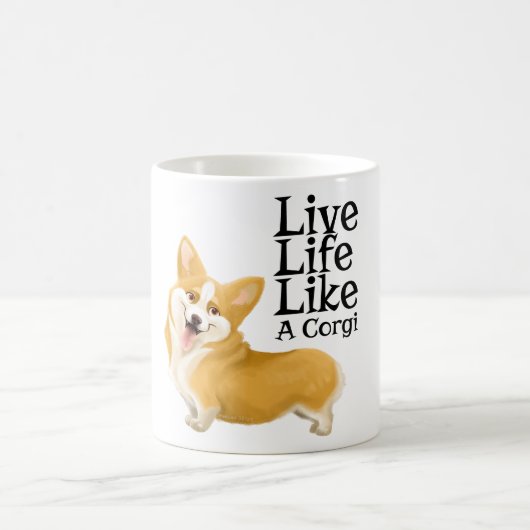 Leven als een Corgi Koffiemok (Center)