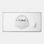 Leven als een hond onvoorwaardelijk liefhebben bureaumat (Keyboard & Muis)