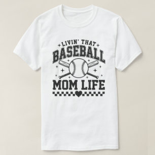 Leven als een honkbalmoeder T-shirt