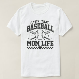 Leven als een honkbalmoeder T-shirt
