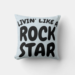 LEVEN ALS EEN ROCK STAR-KUSSENS KUSSEN