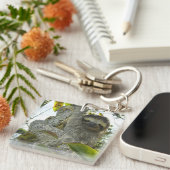 Leven als een sleuf sleutelhanger (Voorkant Rechts)