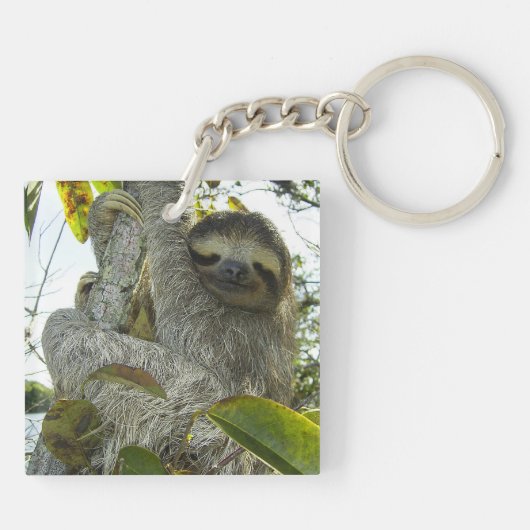 Leven als een sleuf sleutelhanger (Achterkant)